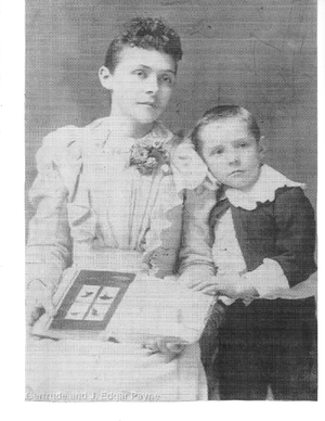 Gertrude Oldright Payne and son Jack