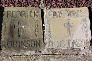 Frederick Roland 1926-2004 & Fay June 1928-2008 (Bailey) Robinson
