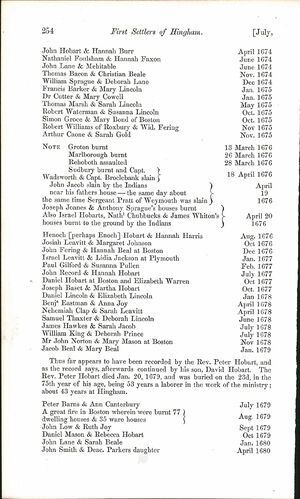 The New England Historical & Genealogical Register, 1847-2011 for Thomas Marsh