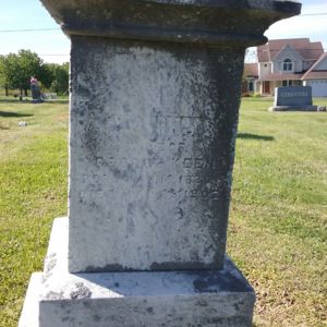 Lavina Shelly Keen gravestone