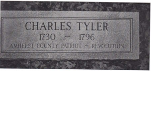 Charles Tyler's tombstone