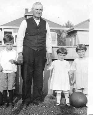 James O'Brien with Grandchildren