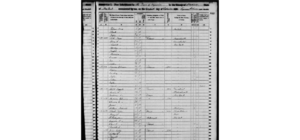 US Census 1850, Cazenovia, Madison, New York: Clark Taber Household