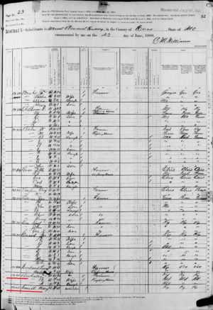 John & Tabitha Pinkston + Mary Smith 1880 Census
