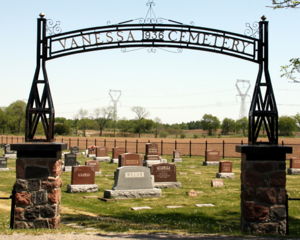Vanessa Cemetery Gate