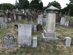 3 Samuel Buck Gravestones at Wethersfield Village Cemetery