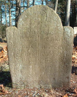 Thomas Kinne Headstone