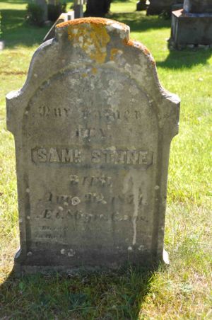 Headstone - Samuel Stone