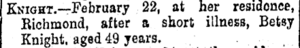 Colonist, Volume XXVIII, Issue 4076, 28 February 1885
