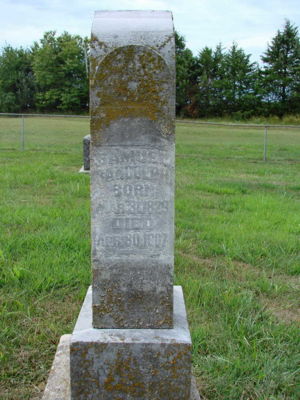 Samuel Randolph Grave Headstone