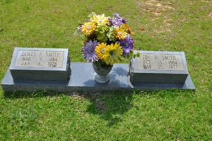James A. & Ida Smith - Headstone