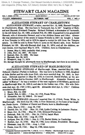 Alexander Stewart, October 1922; Page 18