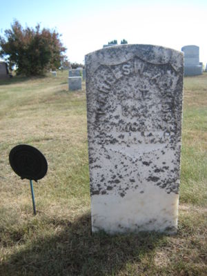 Charles Atkins Grave Marker