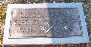Clyde Smith Headstone photo