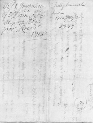 Samuel Colby's Probate Records- p. 1