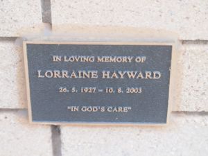 Lorraine Hayward
