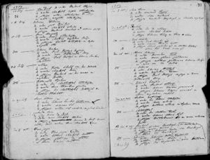 Baptismal record Willem van der Merwe : 1759-07-22