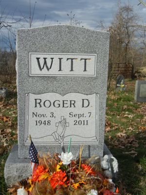Roger D. Witt tombstone