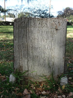 John Dobbings Headstone