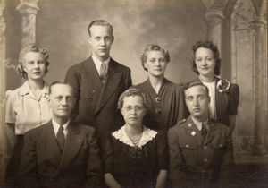 Edward J. Hildman Family @1940