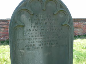 John and Mary Winspear Gravestone