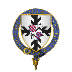 Arms of William Sandys KG