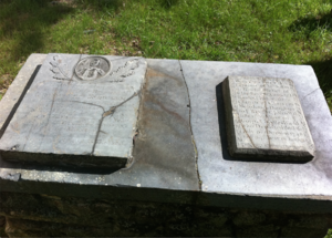 Grindall Rawson and Susanna Rawson Grave