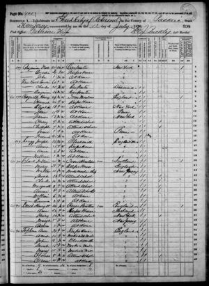 William Clark 1870 Census