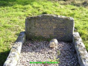 David and Clare Mitchell headstone