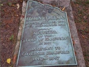 Edmund Freeman Memorial