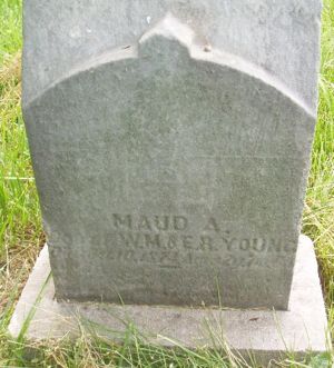 Headstone - Maud Young