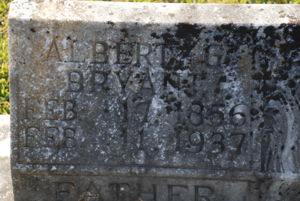 Albert G. Bryant - Headstone