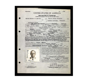 U.S. Naturalization Record: Ferdinand Kaiser
