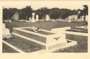 John Cedric's grave at Penzance