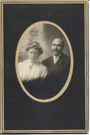 Ruth Gould and George Hulshizer Wedding Photo