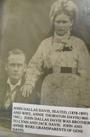 John Dallas and Mary Ann Thorton Davis