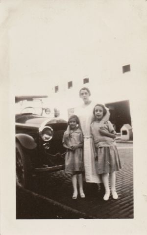 Frances with daughters Celia and Inez