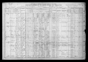 1910; Census Waterman Family Chicago