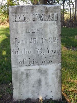 Isaac Bullard headstone