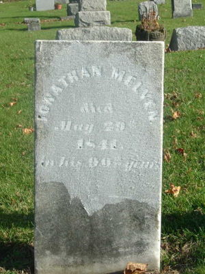 Jonathan Melvin Grave Monument