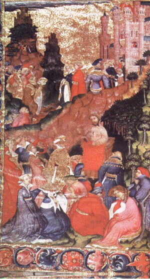 Frontispiece of Chaucer’s work Troilus and Criseyde