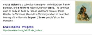 Les Gens du Serpent.