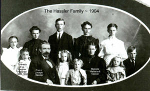 Franz Joseph Hassler family
