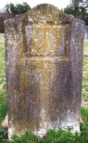 Grave of Elizabeth Hartsell Garmon