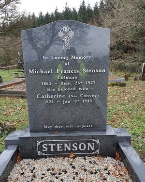 Stenson Headstone, Kilconduff (1)