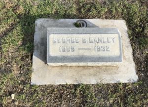 George B. Danley headstone