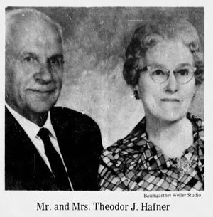 Mr. and Mrs. Theodor J Hafner