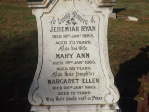 Jeremiah, Mary & Margaret Ryan