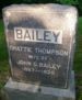Chattie (Thompson) Bailey