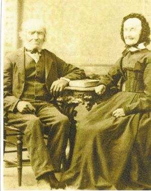 Elderly Samuel Coulter and Sarah Livingstone Coulter